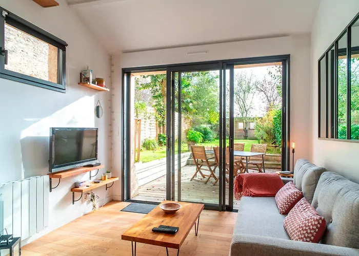 Escale Jardin - Joli Apt Proche Gare Avec Jardin