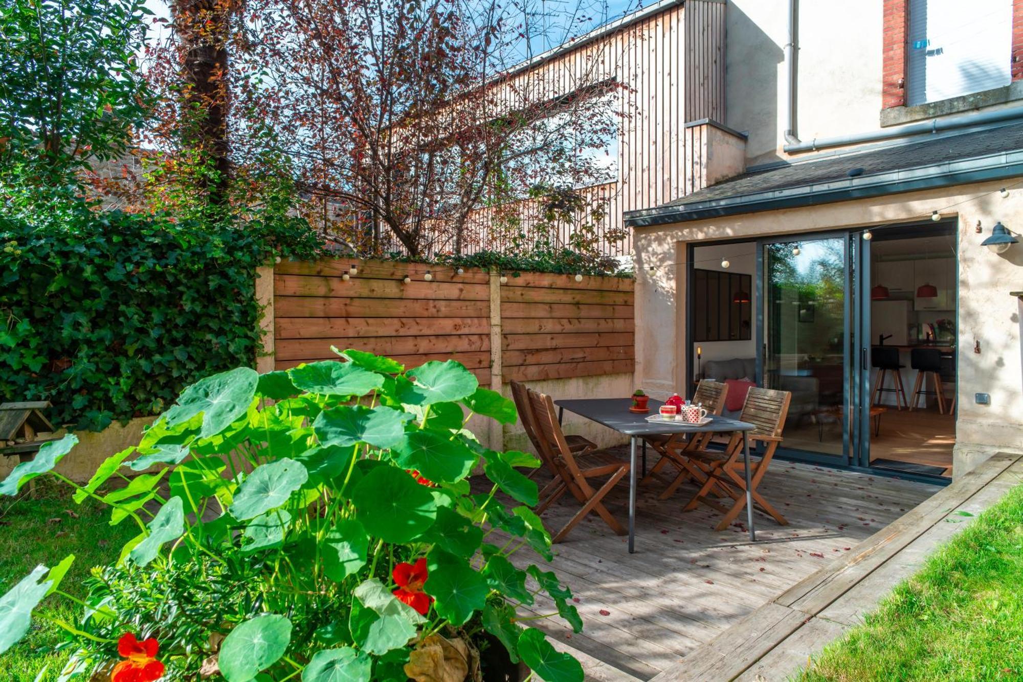 Escale Jardin - Joli Proche Gare Avec Jardin Appartement