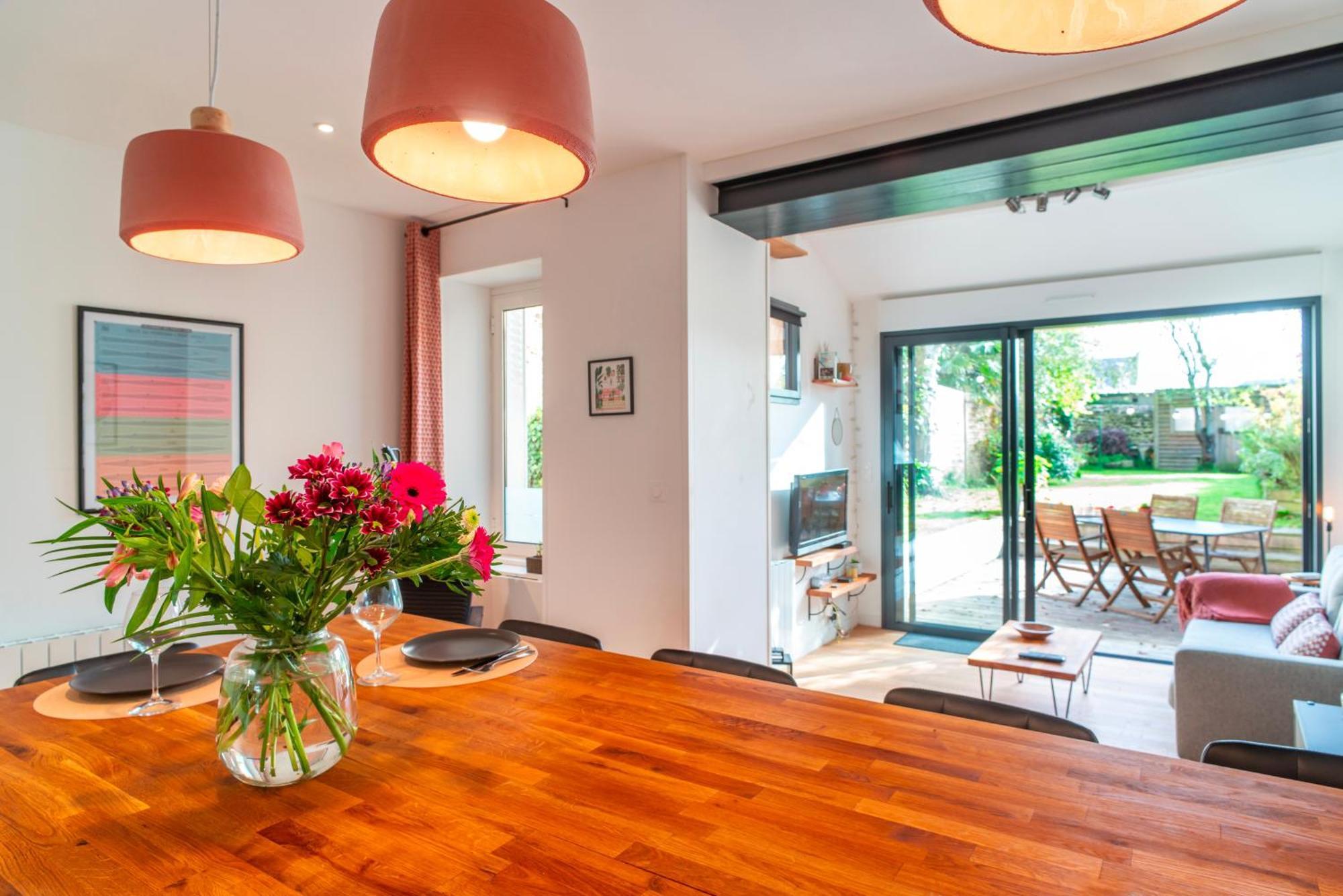 Escale Jardin - Joli Proche Gare Avec Jardin Appartement Vannes